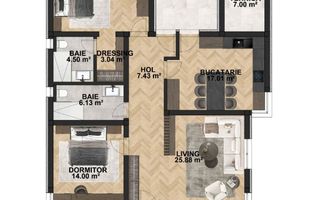 Case de vânzare la cheie - Schiță 2