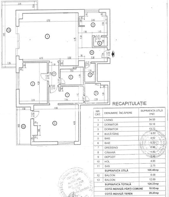 Floreasca-Dorobanti I Apartament 3 camere I Loc de parcare - Poză 13