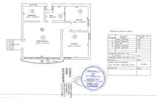 Spatiu comercial/ birouri | Etaj 1 | 80MP | Sub Arini - Schiță 2