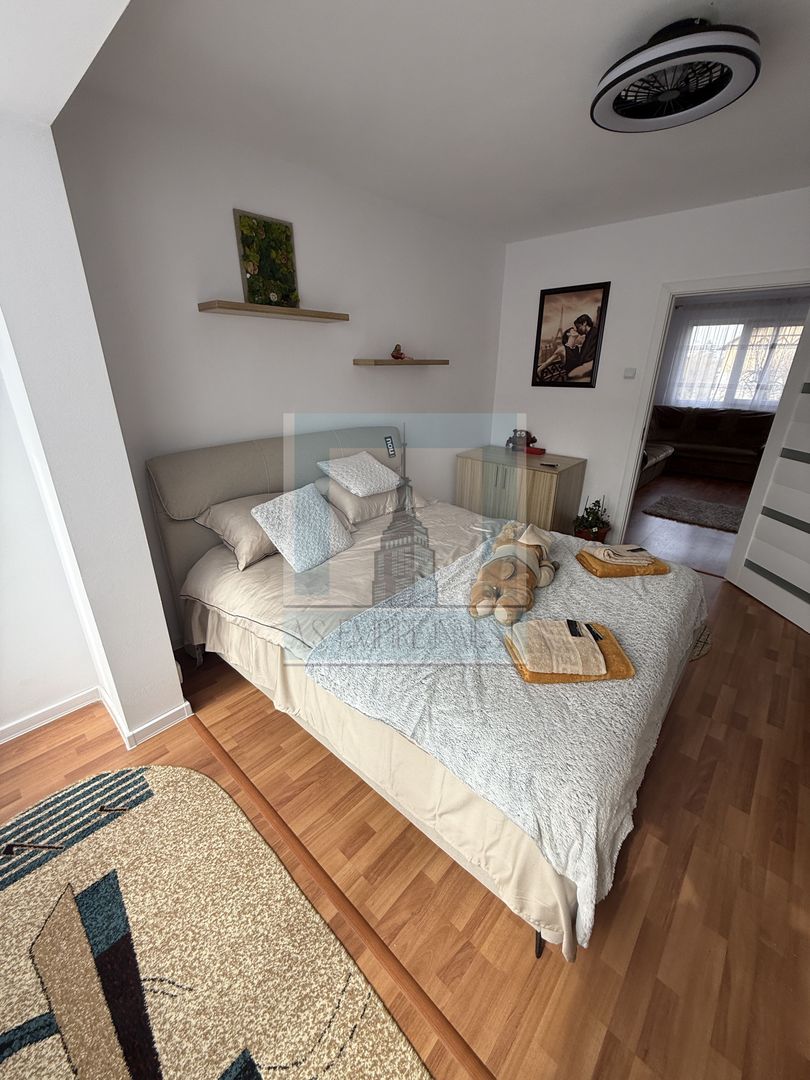 Apartament 3 camere, etj. 2/4, mobilat & utilat-zona Astra - Poză 12