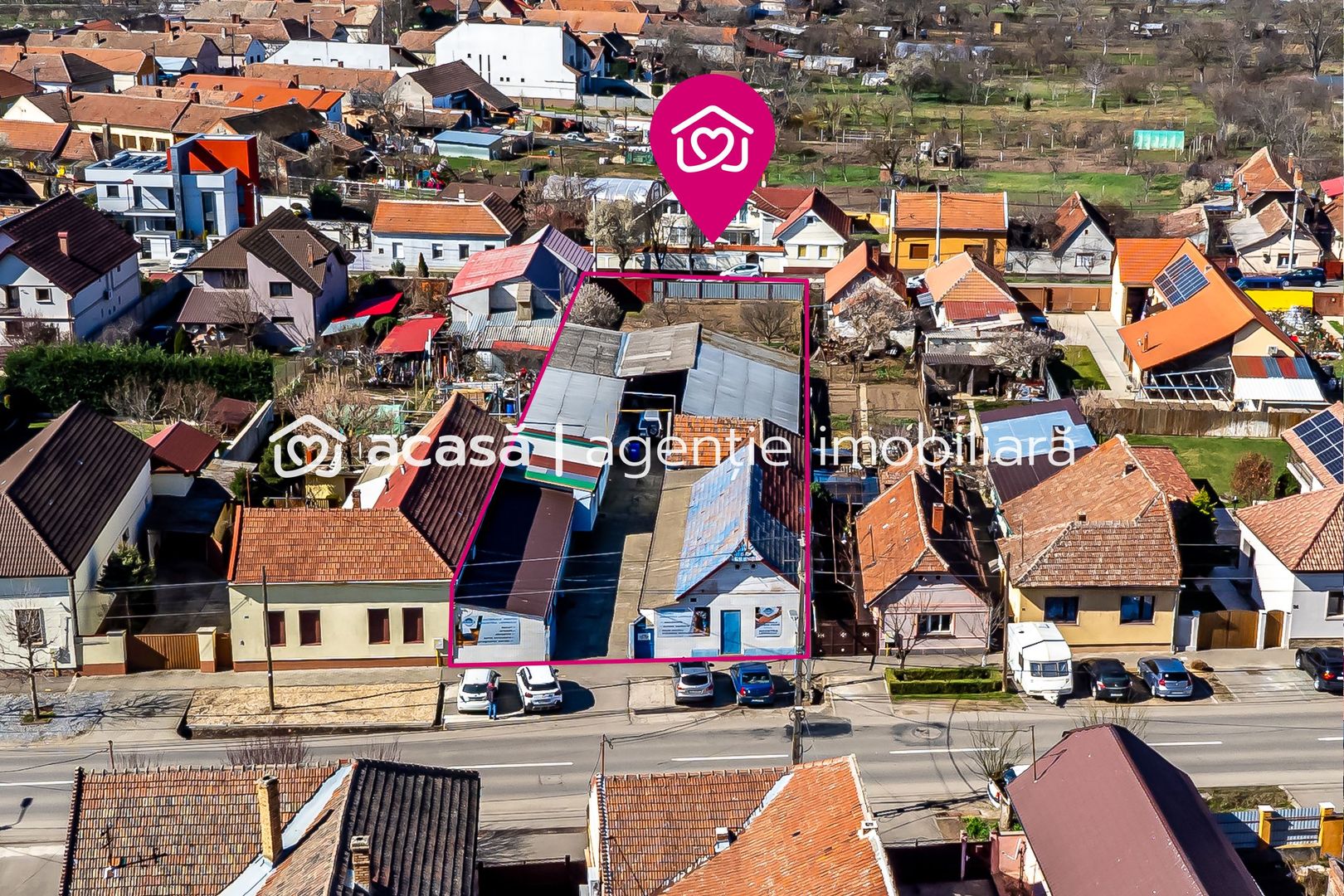 Casă + spațiu comercial + teren 1.358 mp | 2 fronturi stradale - Poză 1