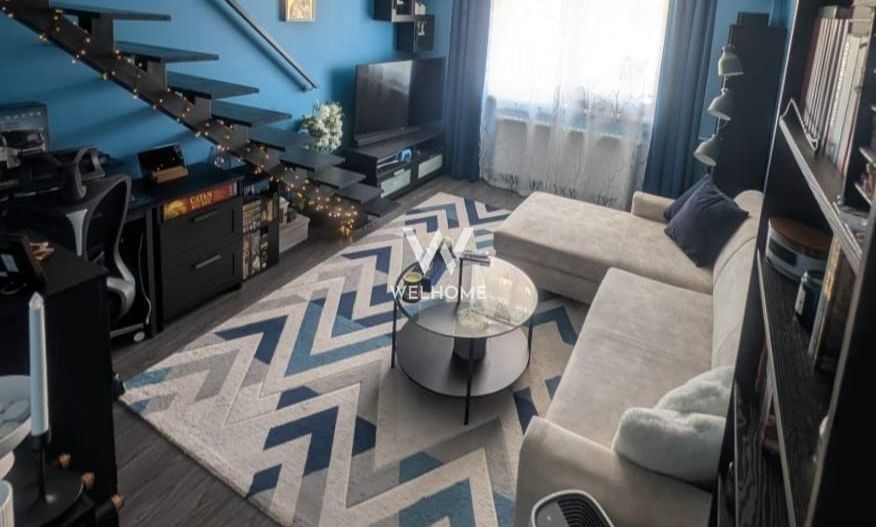 Apartament 3 camere, mansardă + balcon, complet utilat - Poză 2