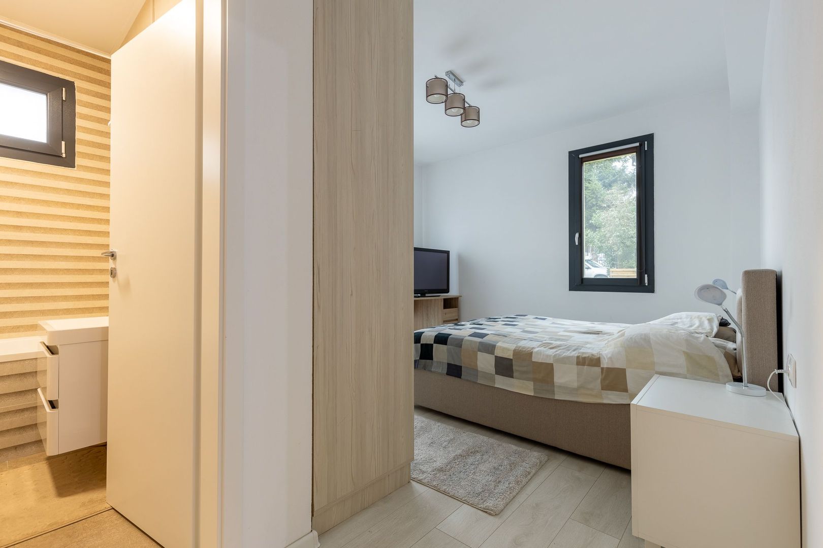 Bloc nou, zona de case, 2 camere cu 2 băi, Comision 0% - Poză 7