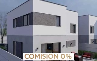 COMISION 0%, Casa 4 Camere, 100 mp, P+Etaj, Apa, Canalizare, SACALAZ - Poză 1
