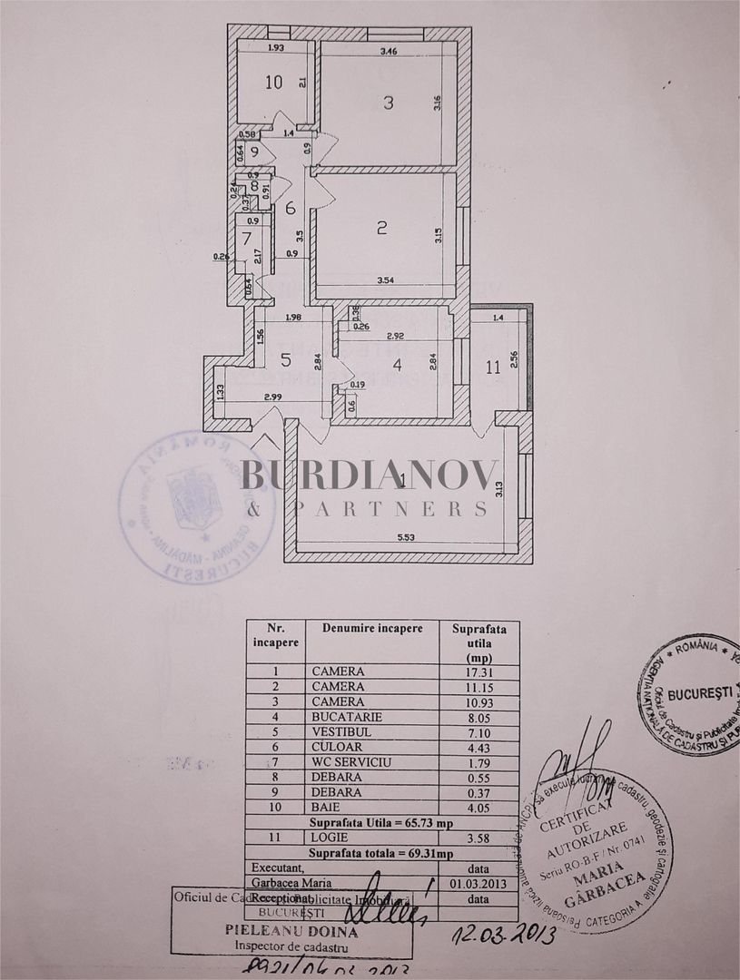 Apartament cu 3 camere de vânzare Titan/1 Decembrie 1918 - Poză 3