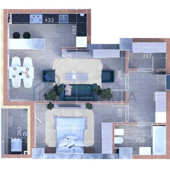 Apartament 2 camere, Copou, ansamblu rezidential Rasarit de Soare – Fiald, 60 mp, bloc 2026, incalzire in pardoseala si pompa de caldura - Poză 1
