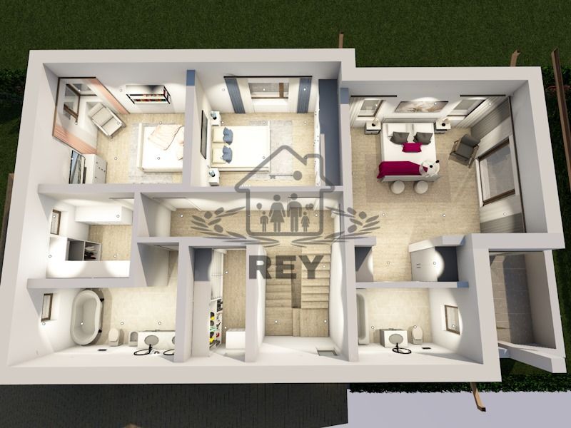 Casă modernă de vânzare,175 mpu,413 mp de teren,Cisnădie/Cisnădioara - Poză 15