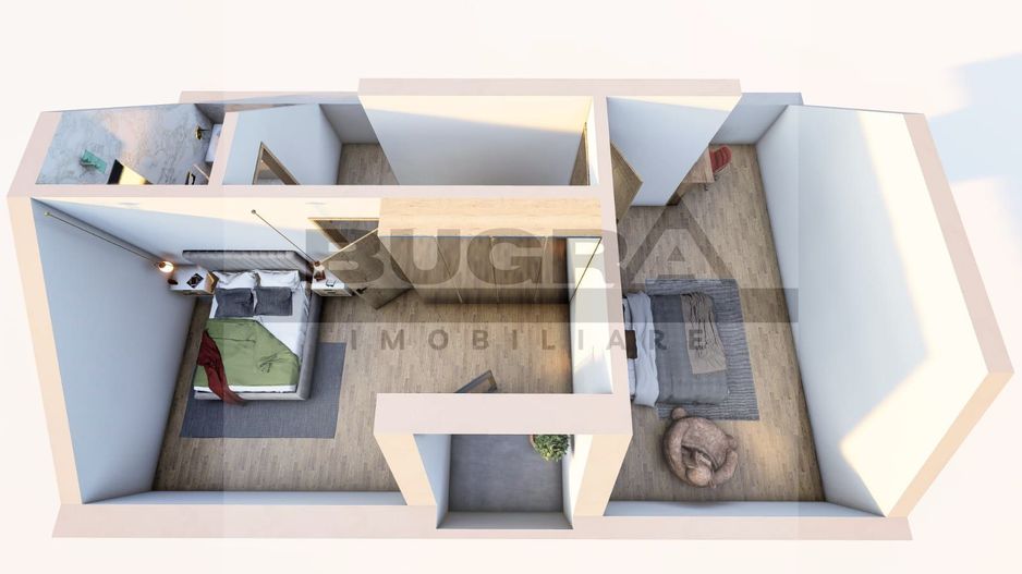 Apartament 4 camere, 100 mp, gradina, parcare, zona Traian Vuia - Poză 4