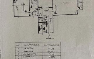 Apartament 2 camere | Lujerului | 600m metrou - Schiță 8