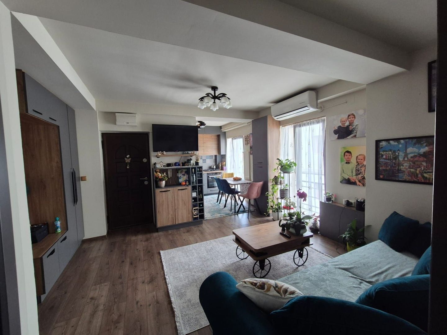 Giroc | 3 Camere | Etaj intermediar | Mobilat si Utilat | Curte comuna inchisa - Poză 6