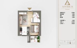 AP 2 CAM. TIP STUDIO, BLOC NOU, SECTOR 3 PALLADY - Poză 6