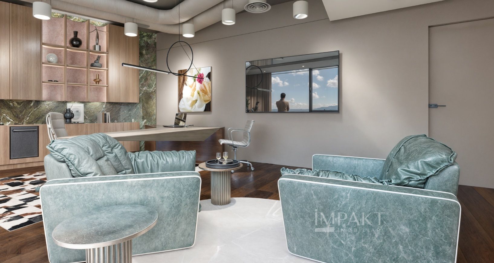 Spatiu servicii in cladire de birouri 440 m2 finisat la CHEIE,  Europa - Poză 14