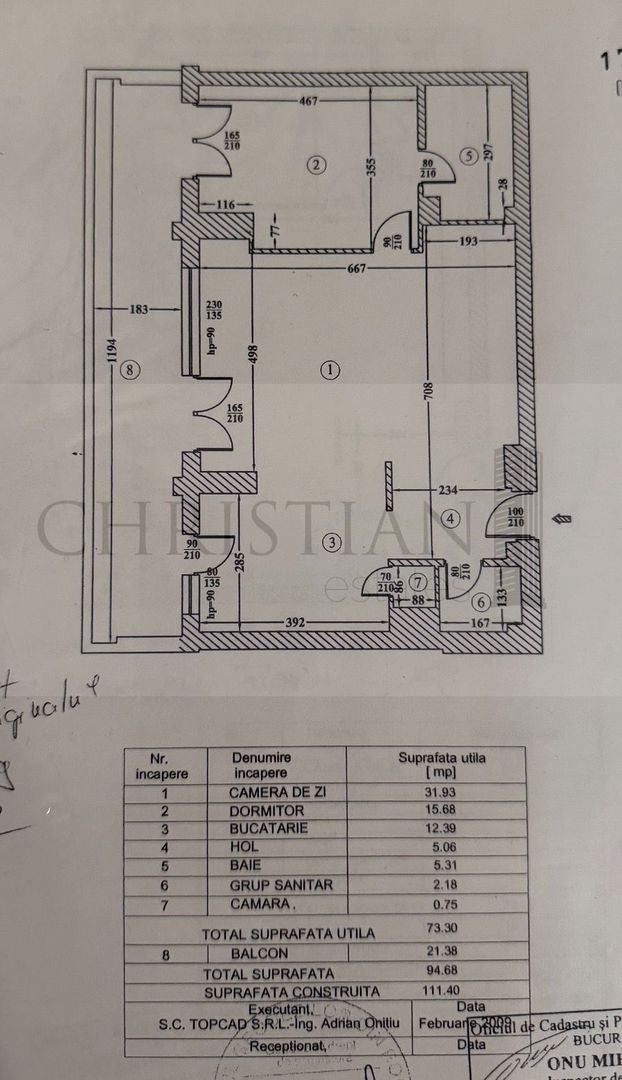 Apartament Saphir - 95 mp - Grozavesti - Parcare Subterana - Poză 2
