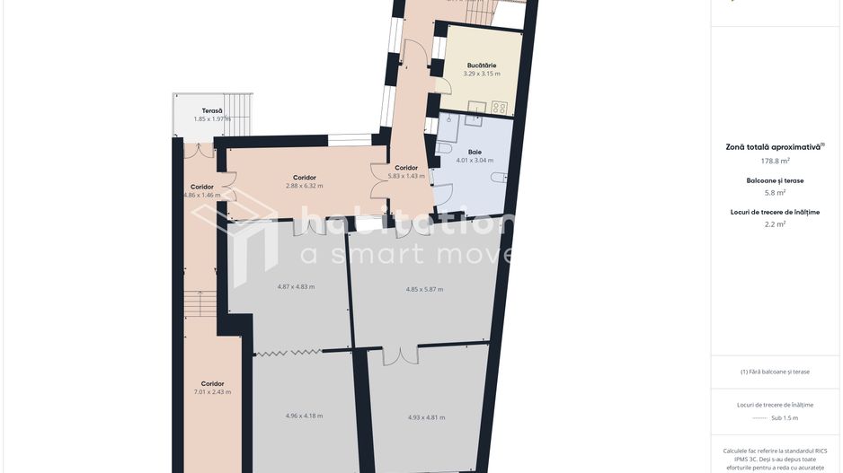 Casă de închiriat în zona Lunei – ideală pentru locuit sau birouri - Poză 23