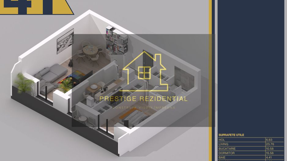 Apartament 2 cam. finalizat, Direct Dez , Comision 0, metrou - Poză 1