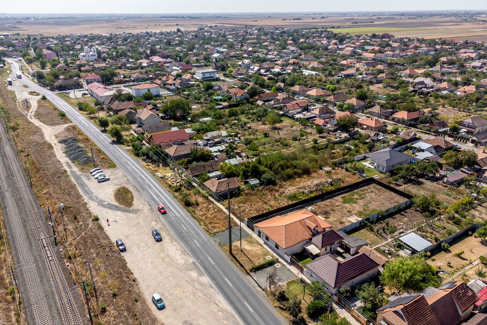 Teren intravilan 1080 mp de vânzare în centrul Sofronea Arad - Poză 5