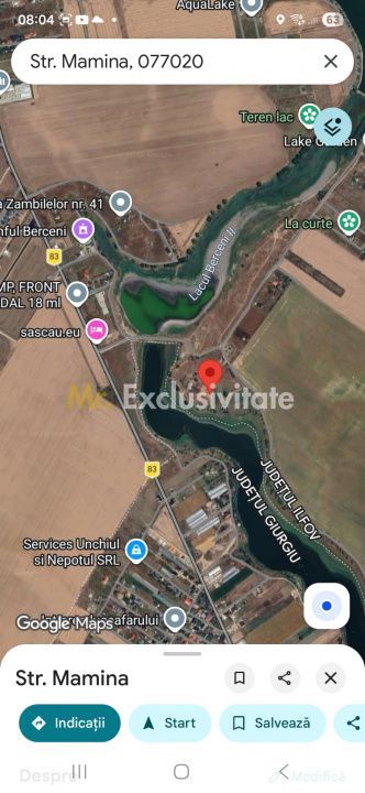 Teren la Balta La Gropi Berceni, Vidra, Ilfov - Poză 1