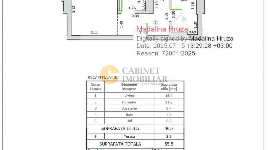 2 Camere - 56MP | Credit | 1/11 | Novum 56 - Schiță 10