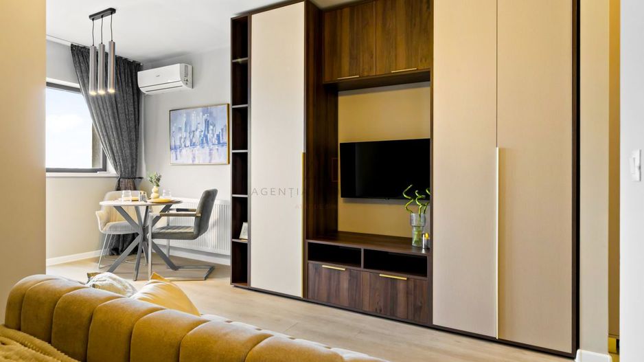 Garsoniera Designer Hils Republica 10 Min Metrou | Prima Inchiriere - Poză 2