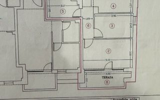 3 camere cu centrala in bloc 2011 – 1 Decembrie / Theodor Pallady - Schiță 13