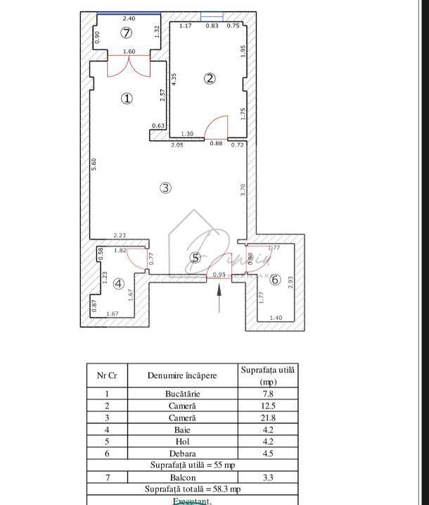 Apartament 2 camere Centrul Nou I Ultracentral I Mobilat I COMISION 0% - Poză 2