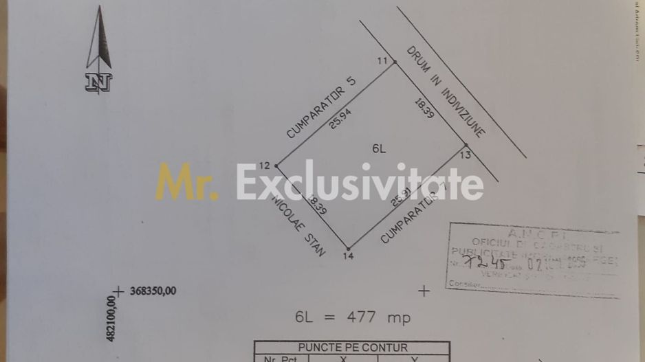 Parcele teren intravilan Mosoaia , str Piscul Priboi- Arges! - Poză 3
