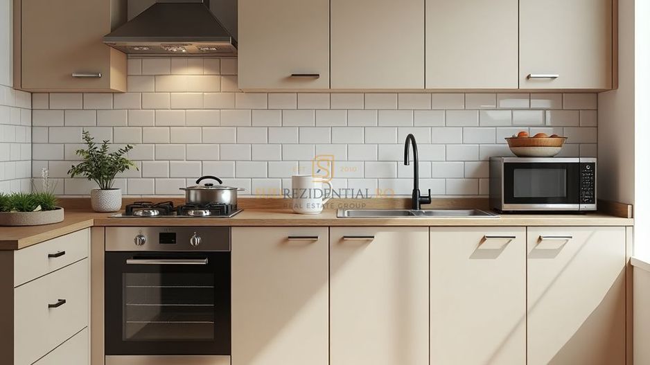 Apartament in ansamblu rezidential nou - 2 camere, 54 mp, Metalurgiei - Poză 5