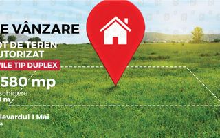 Teren 3580 mp, autorizatie 10 vile P+1 Etaj, Berceni, Mamina - Poză 1