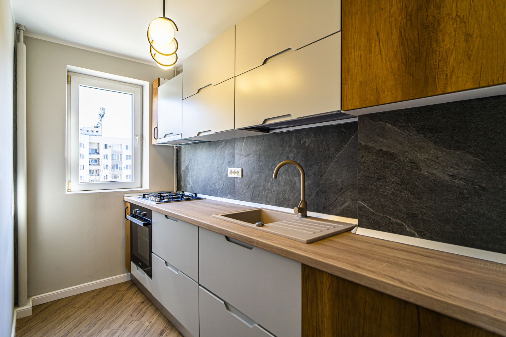 2 camere de închiriat, mobilat modern, totul nou, Metrou Râul Doamnei - Poză 4