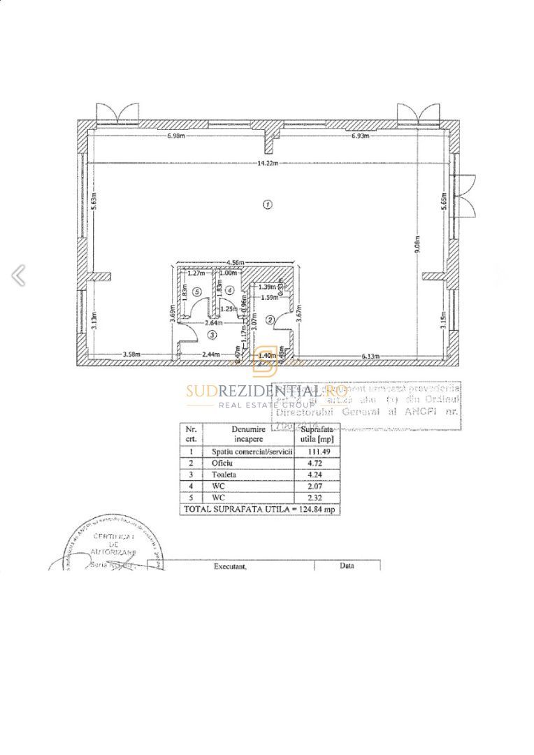 Spatiu comercial 257 mp de vanzare, stradal Metalurgiei, chirias activ - Schiță 14