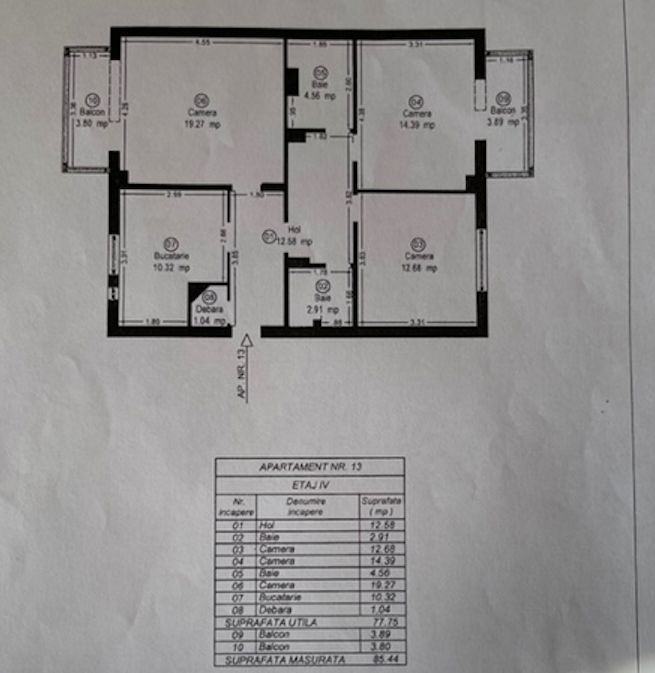 APARTAMENT SPATIOS IN ZONA BUCOVINA - Poză 16