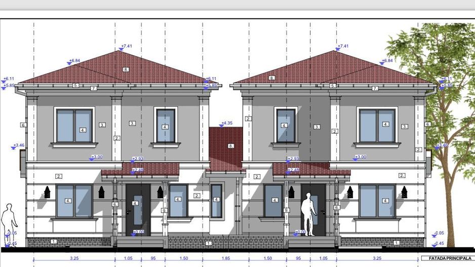 Duplex despartit prin camera tehnica, 3 dormitoare, Mosnita Noua - Poză 11