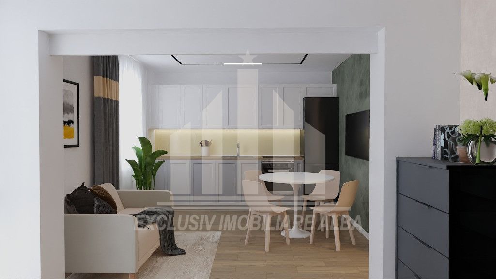 Apartament 2 camere | Open space | 48 mp | Bloc Nou | Alba-Micesti - Poză 5
