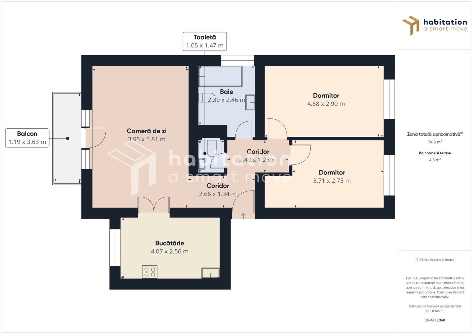 Design modern și locație centrală exclusivistă - Apartament 3 camere - Poză 31