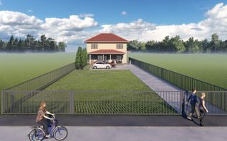 Casa 4 camere, teren 420 mp - NOU - Sibiu, Selimbar - Poză 11