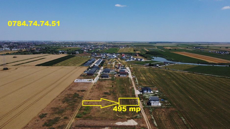 Teren cu UTILITATI | 495 mp | comuna Berceni - Poză 2