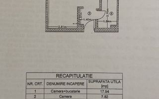 Apartament 2 CAMERE, LOC DE PARCARE, Bucium - Poză 8