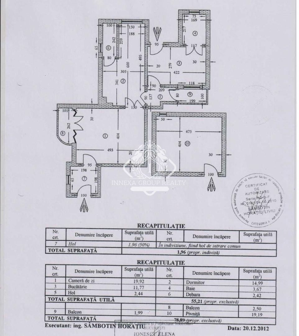 Cotroceni | 3 camere | 60mp | parter | 215.000 euro - Poză 7