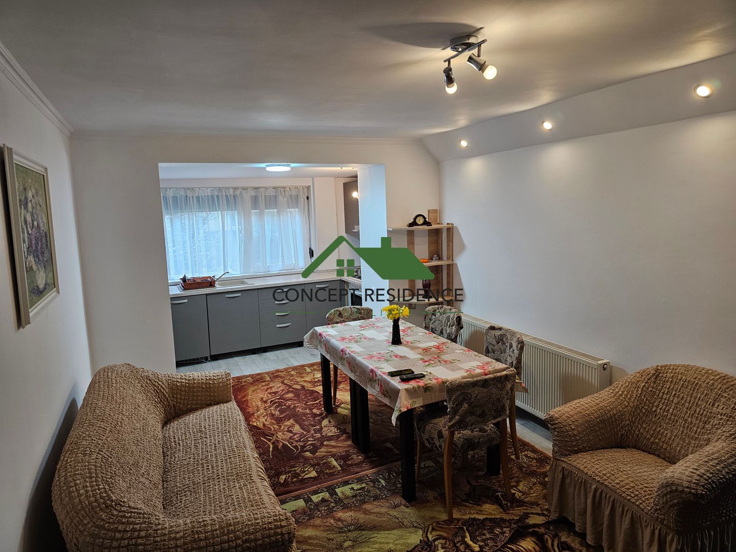 Inchiriez apartament 3 camere+garaj+boxa, Caragiale - Poză 4