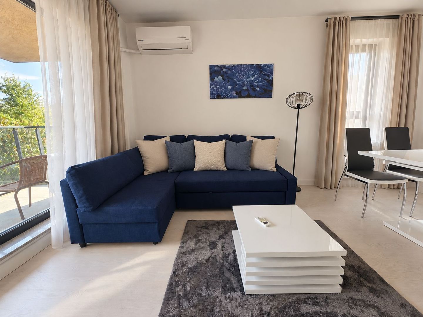 Apartament 2 camere de închiriat în Pipera, 56 mp, 550 €/lună, mobilat - Poză 11