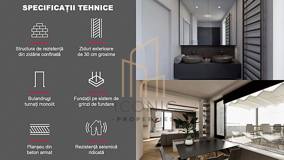 De vanzare aparatment 2 camere , Dumbravita cu finisaje PREMIUM - Poză 6