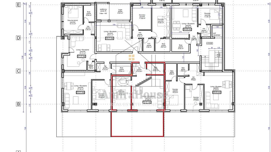 Apartament 2 camere, finisat, parcare, terasa 31 mp,  str Sub Cetate, Floresti - Poză 22