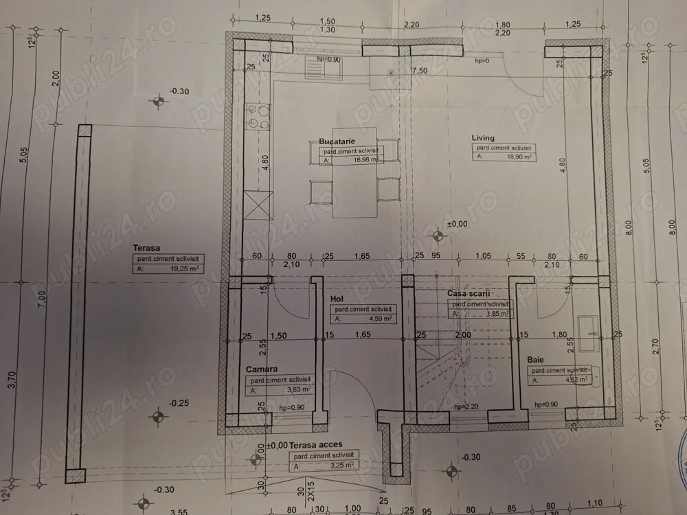 Vand casa tip P+M Martinesti - Poză 5
