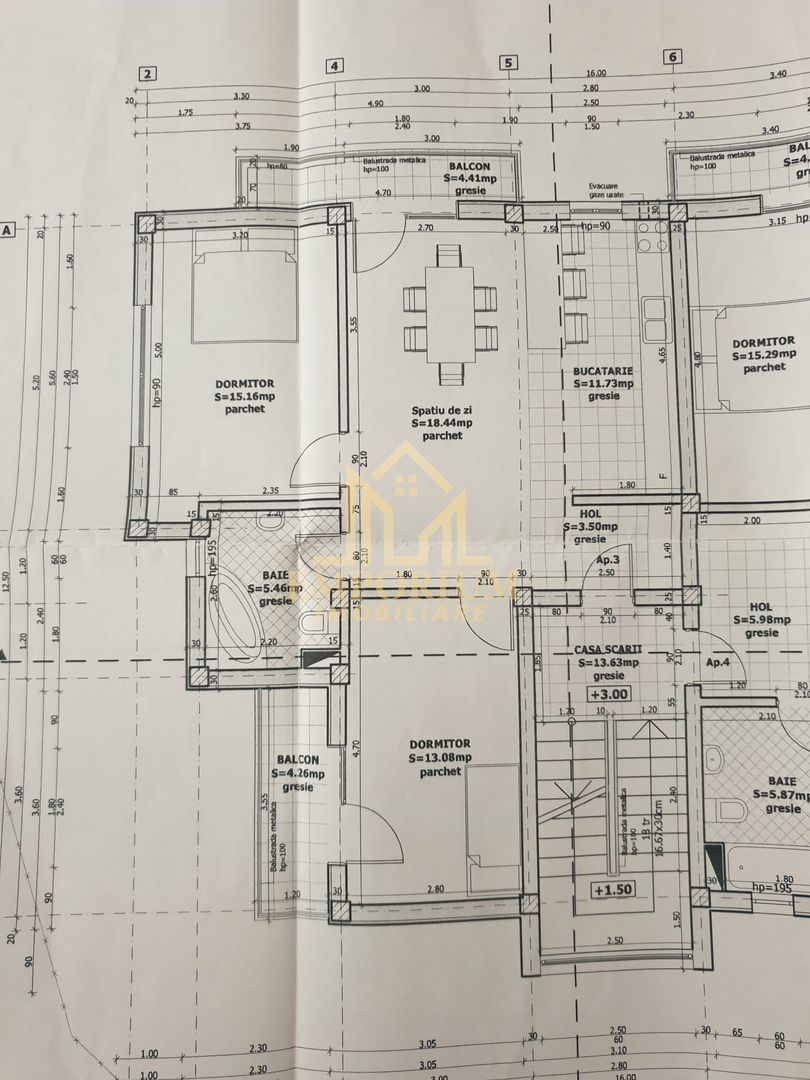 3 camere semidecomandate, Manastur, zona Bazei Sportive - Poză 11