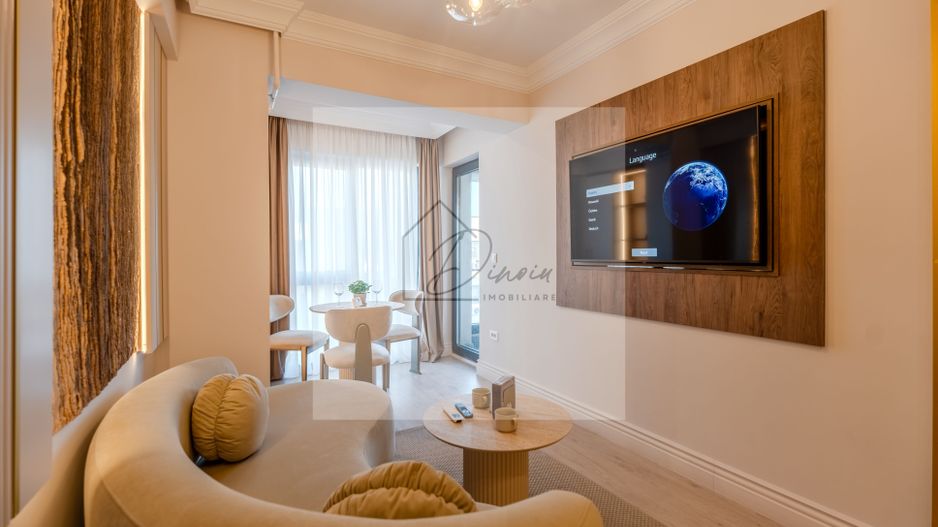 Studio dublu Ivory Residence Pipera I lux mobilat I balcon I COM0% - Poză 69