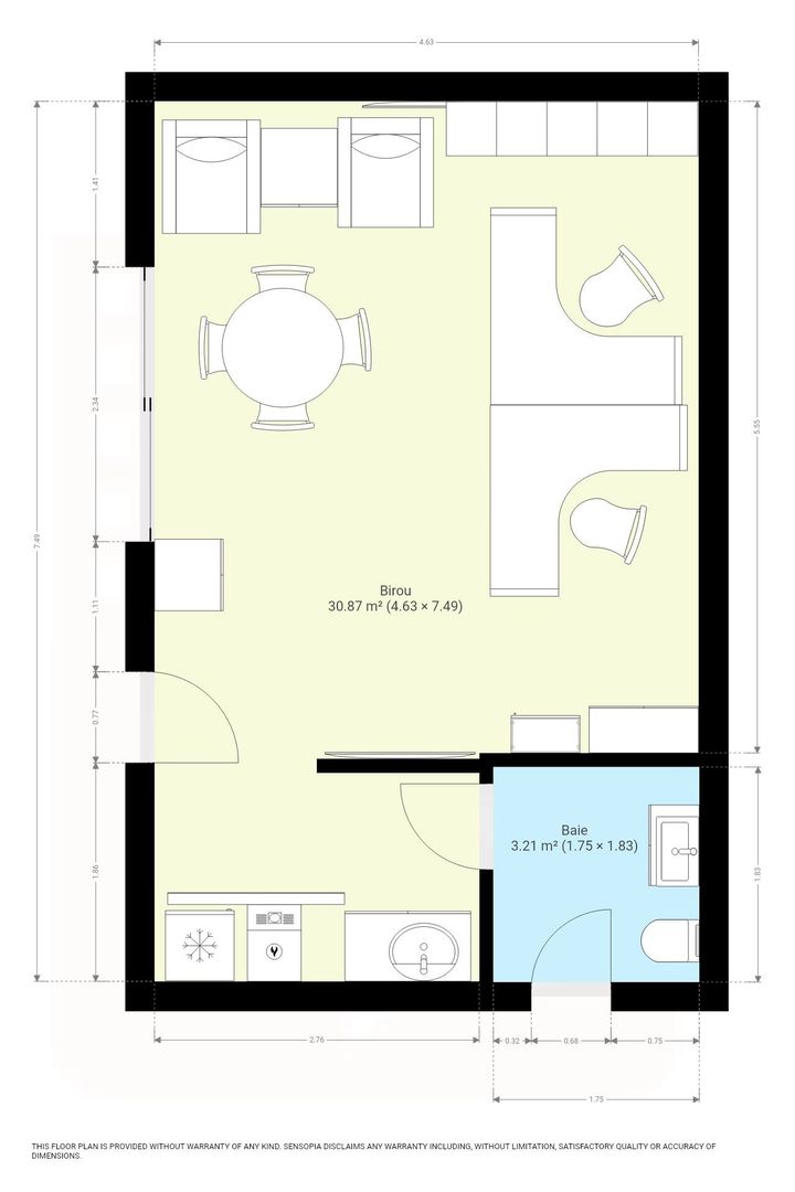Spațiu de Birou de Închiriat, Amenajat Modern, 40 mp Utili - Poză 5
