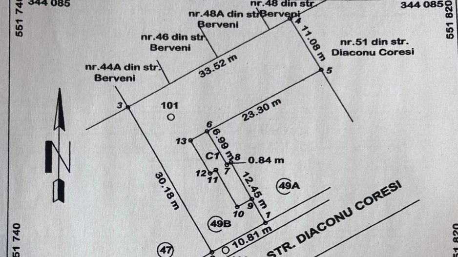 Teren intravilan de 571 mp in zona Bucurestii Noi, Metrou Bazilescu - Schiță 10