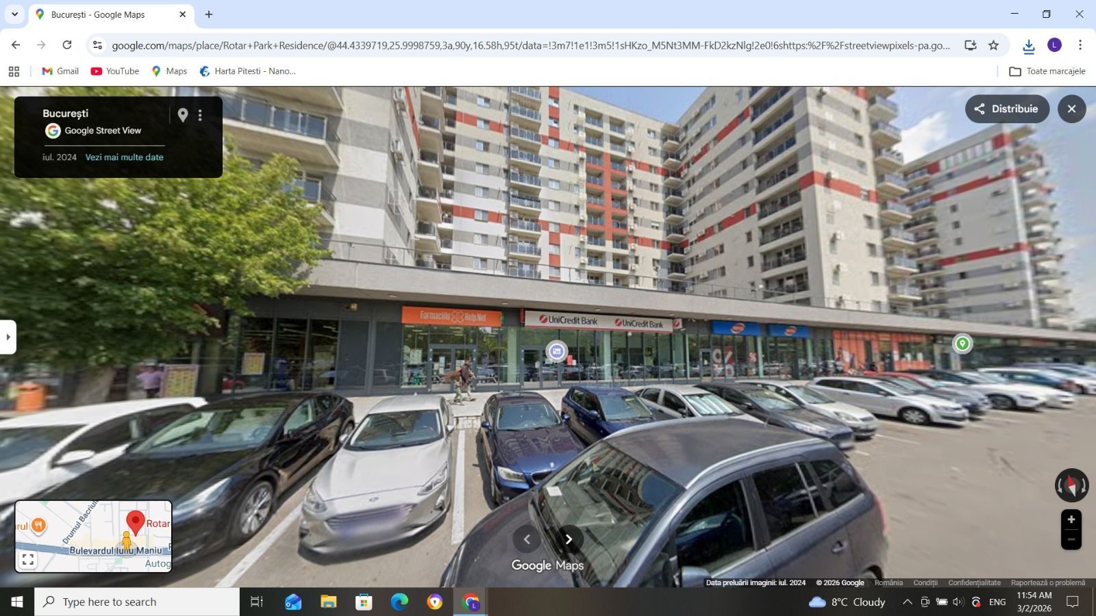 Apartament 3 camere, bloc nou, metrou Păcii, Rotar Park - Poză 7