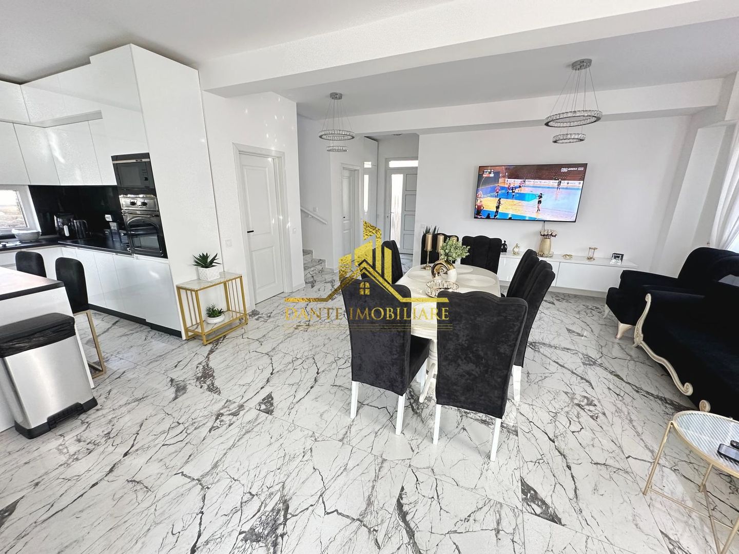 Casa individuala, 5 camere, mobilata lux, utrafinisata, Chinteni - Poză 34