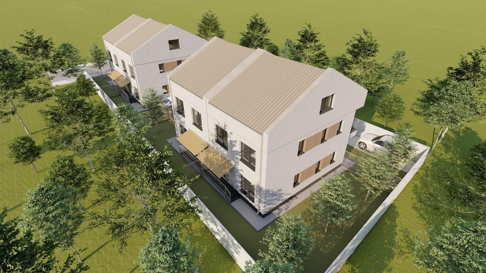 vila duplex-5cam.-2parc.-curte lib.-125mp/centru Popesti Leordeni - Poză 4